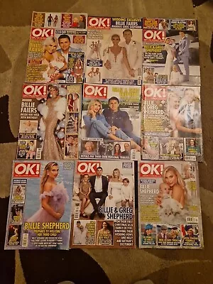 Ok Magazine Billie Faiers/shepherd Bundle • £20