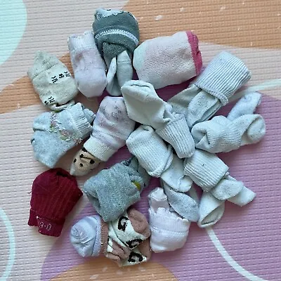 Bundle 15x Pairs Baby Socks - 0-6 Months - Next Primark TU • £2.95