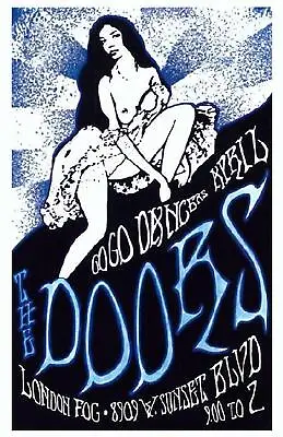 $15 • Buy The Doors Sunset Blvd Concert Poster London Fog