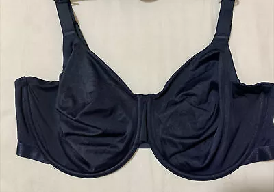 Marks & Spencer Underwired Non Padded SMOOTHING Full Cup Bra In BLACK Size 36D • £9.99