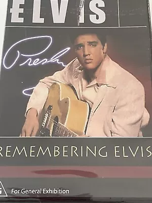 Elvis Presley - Remembering Elvis DVD - Brand New • $6.95