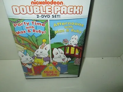 MAX & RUBY Double Feature PARTY TIME / AFTERNOONS WITH Family Dvd Rabbits MINT  • $6.99