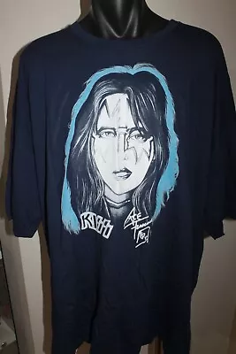 KISS Ace Frehley T-Shirt Size 4XL Music Rock Band Hanes • £30.94