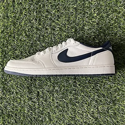 Size 11.5 - Air Jordan 1 Retro OG Low Midnight Navy • $50