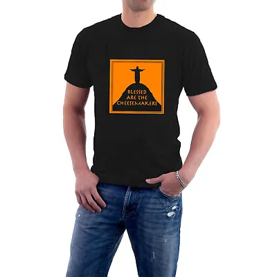 Blessed Are The Cheesemakers T-shirt Monty Python. Life Of Brian Parody • £14