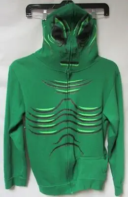 Swamp Creature Unisex Youth Size X-Large (14/16) Full Zip Mask Hoodie A1 6123 • $25.49