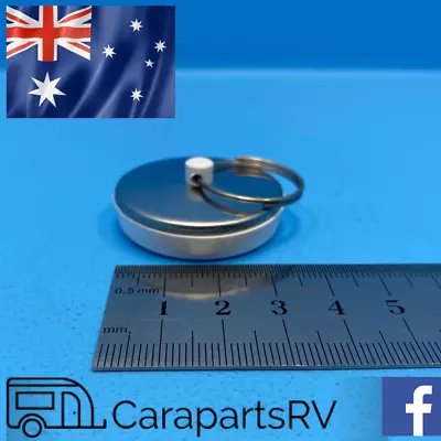 SMEV CARAVAN SINK PLUG X 35mm. WITH RING TO SUIT CHAIN. • $23.21