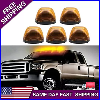 For 99-16 Ford F250 F350 F450 Super Duty 5X Amber LED Cab Roof Marker Light Kit • $21.89