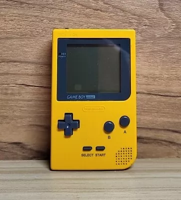 Nintendo GameBoy Pocket | Yellow | 1 Game Included | Tested&Working • £44.99