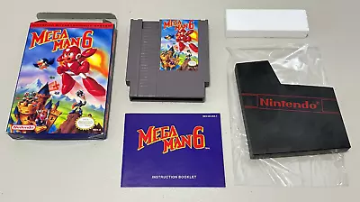 Mega Man 6 (Nintendo Nes) Authentic Complete • $377.95