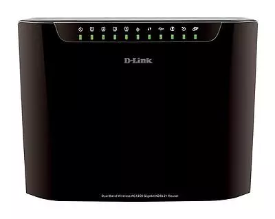 DLink DSL-2880AL Dual Band Wireless AC1200 Gigabit ADSL2+ Modem Router • $199