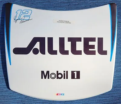 NASCAR Ryan Newman #12 Mini Hood Alltel Mobil 1 HIREV Wall Hanging • $39.98