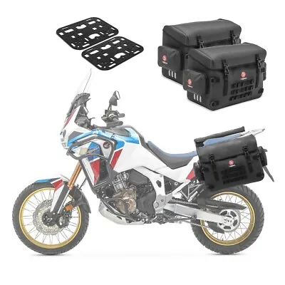 PVC Pannier Set For Kawasaki Versys 1000 / 650 BPW + Plate For Rack • £342.77