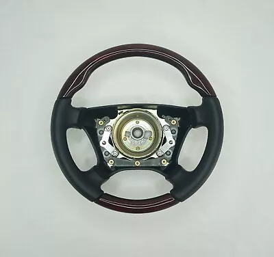 Mercedes-Benz R129 R170 W124 W140 W202 W208 W210 Wood Wooden Steering Wheel • $370