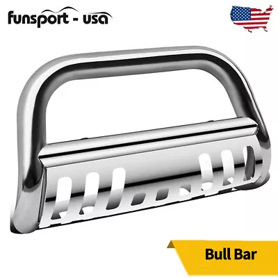 Steel Bull Bar Fit For 2004-2023 Ford F-150/03-17 Expedition Bumper Grille Guard • $118.95