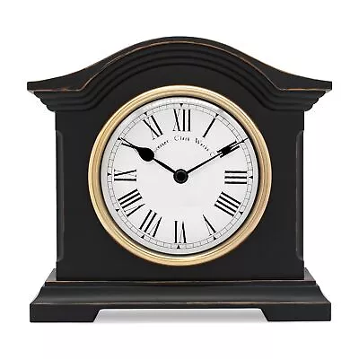 Acctim 33283 Falkenburg Mantel Clock Black • £16.42