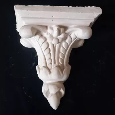£5 • Buy Small Victorian Plaster Corbel White Beautiful Shelf  Bracket Gothic Vintage  