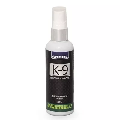 £7.13 • Buy DOG COLOGNE / PERFUME Ancol K9 100ml. Keeps Your Dog Smelling Fresh!