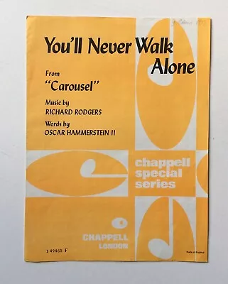 You’ll Never Walk Alone - Rogers And Hammerstein - Sheet Music • £3.85
