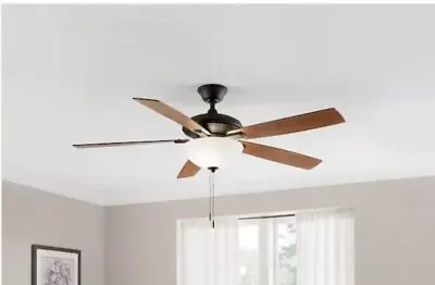 Home Decorators Collection 51867 Camrose 60 Inch Ceiling Fan - Espresso • $99