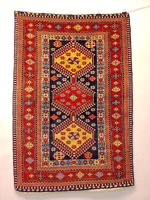 Gorgeous Hand Knotted Oriental Yalameh Floor Area Home Decor Wool Rug 5'3 ×3'7  • $700