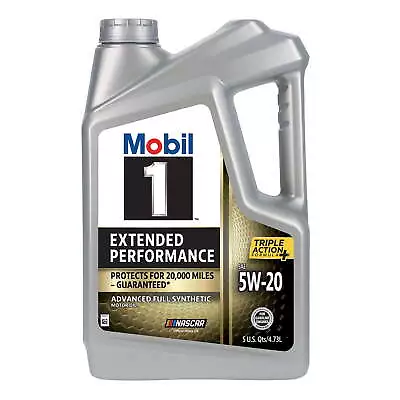 Mobil 1 Extended Performance Full Synthetic Motor Oil 5W-20 5 Quart • $29.97
