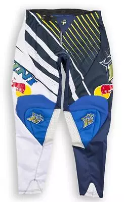 Kini Red Bull Vintage MX Riding Pants - Yellow/Blue • $88.39