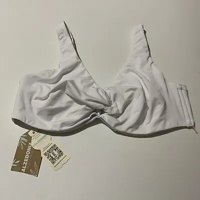 New Calzedonia Ladies White Underwired Bikini Swimwear Top Size L • £15