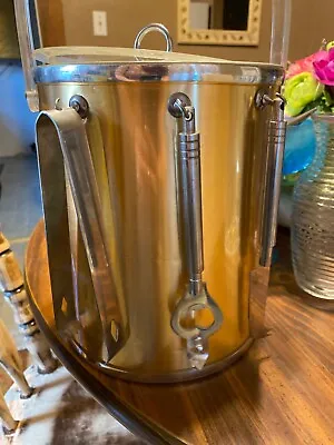 $0.99 • Buy Good Condition Tan, Large Georges Briard Ice Bucket