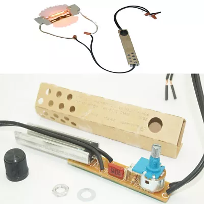 Rotary Dimmer Switch For Halogen Tungsten Lamp Light 120V / 240V 500 W Combo Kit • £8.28