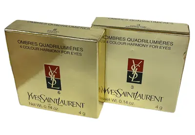 YSL Ombres Quadrilumieres 4 Colour Harmony (0.14oZ/4g) New In Box • $38