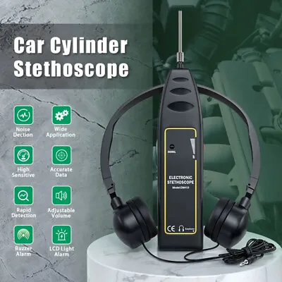 Car Engine Cylinder Stethoscope Auto Diagnostic Noise Tester Detector Test Tool  • $46.25