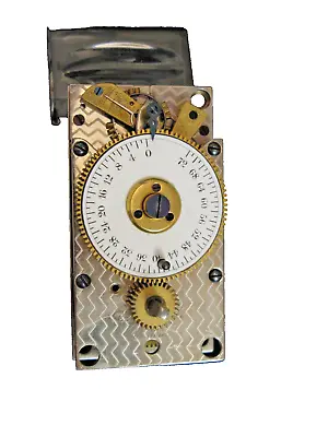 E. HOWARD & Co. BOSTON BANK VAULT TIMER  VERY RARE  72 HR TIME TESTED • $395