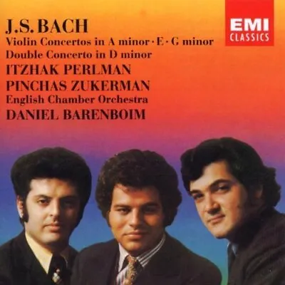 Itzhak Perlman : Bach Concertos 1052 6 Vi CD Incredible Value And Free Shipping! • £2.98