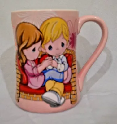 Precious Moments Coffee Mug  Being With You Is Easy To Do  Raised Picture Love • $6