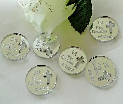 £13.99 • Buy Personalised First Holy Communion 'Coins' X 30 Gift Momento Keepsake Souvenirs