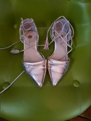 £10 • Buy Ladies River Island Shoes Size 4 Worn Once