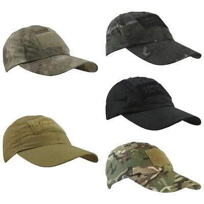 Army Style Camouflage Tactical Operators Military Baseball Cap Hat One Size • £8.95