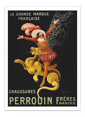 La Grande Marque Française LEONETTO CAPPIELLO 1909 Poster Illustration Art Print • $16.99