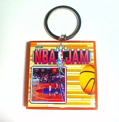 NBA Jam  Arcade Coin Door Accessory Keychain • $9.99