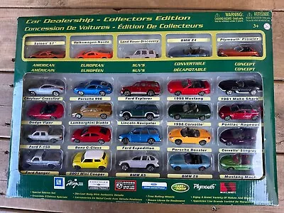 Motor Max Car Dealership Collector's Edition 25 Car Set 1:64 Die-cast • $49.25