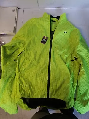 Sugoi  Men's Medium Yellow LS FZ Cycling Jacket (#308) • $0.99