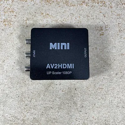 Mini AV2HDMI Composite To HDMI Up Scaler 1080P • $5.41
