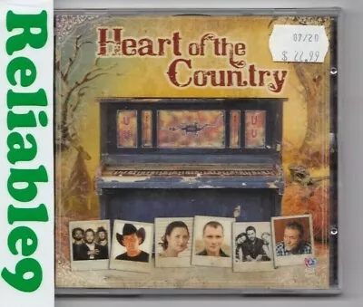 $16.95 • Buy Gina Jeffreys+Lee Kernaghan+Adam Brand+Sara Storer- Heart Of Country 2CD Sealed