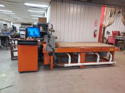 $4000 • Buy EZ- Router Scorpion CNC Router 4 X 8 Bed Complete