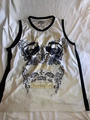 MMA Elite  Never Surrender  Skulls Size XL Basketball Jersey • $17