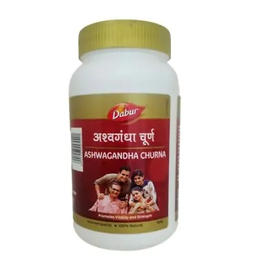 3xHerbal Dabur Ashwagandha Churna 100 Gm Each. USA SELLER EXP: 08/2024 • $19.99