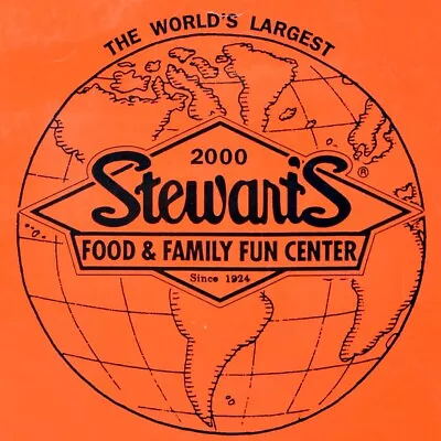 2000 Stewarts Root Beet Food Family Fun Center Menu Mantoloking Road Brick NJ • $26.25