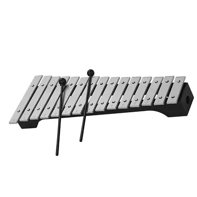 15-Note Xylophone Glockenspiel Wooden Base  Bars With Mallets Y3G7 • $39.49