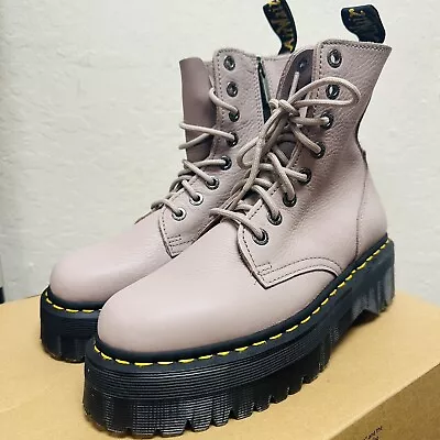 Dr. Martens Jadon Boot - Vintage Taupe • $120